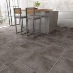 Cityscape Stone imitation LVT laid in a bathroom