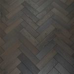 artisan eng oak herringbone graphite grey, brushed & matt lacquered 80x300