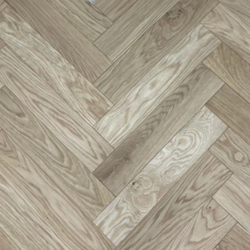 artisan eng oak herringbone natural, brushed & matt lacquered 90x450 (10/3mm)