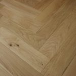 artisan eng oak herringbone prime natural, brushed & matt lacquered 125x600