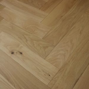 artisan eng oak herringbone prime natural, brushed & matt lacquered 125x600