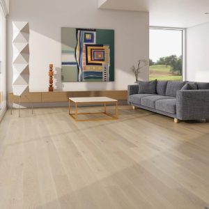 artisan eng oak plank cotton white, brushed & matt lacquered 150x1900