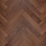 artisan eng walnut herringbone natural, smooth & uv oiled 125x600