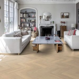 kahrs engineered oak ab creme white herringbone