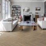 kahrs engineered oak large herringbone cc vintage white