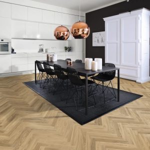 kahrs engineered oak studio herringbone ab white oiled