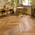 forest ridge engineered oak chevron smoked
