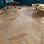 forest ridge engineered oak mayfair herringbone smoked grey