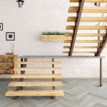 ibrido icona herringbone quayside umber oak