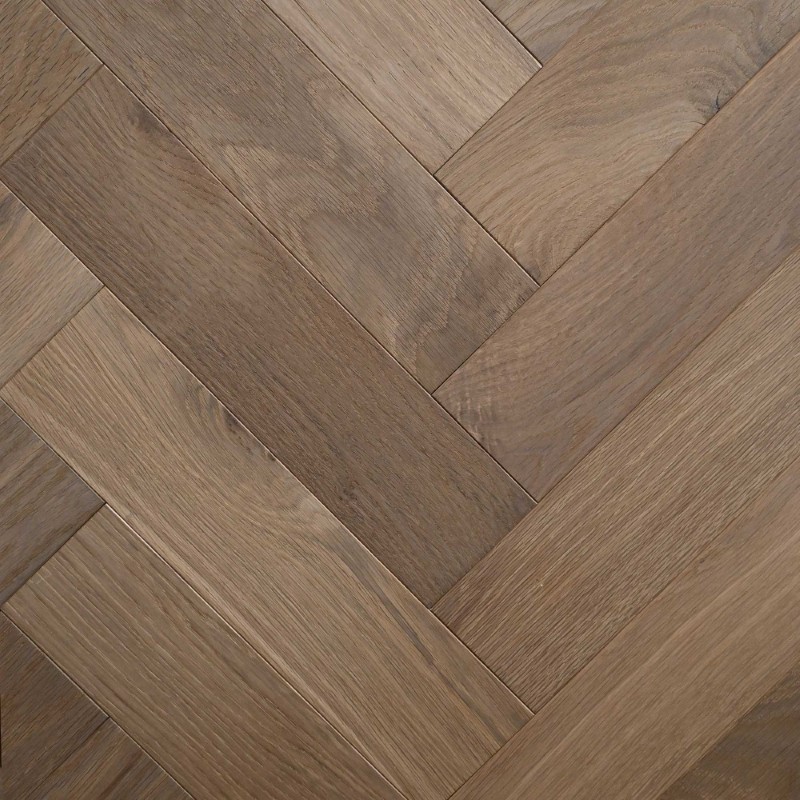v4 engineered oak deco smoked white herringbone