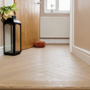 v4 engineered oak tundra seashell herringbone