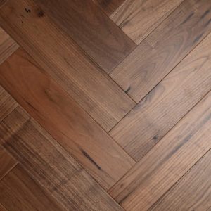 V4 Engineered Walnut - Deco Black American Walnut Herringbone