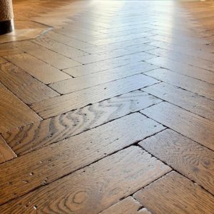 brooks bros solid oak herringbone tumbled