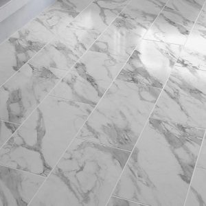 firmfit lvt original tiles carrara marble (xt 4003)