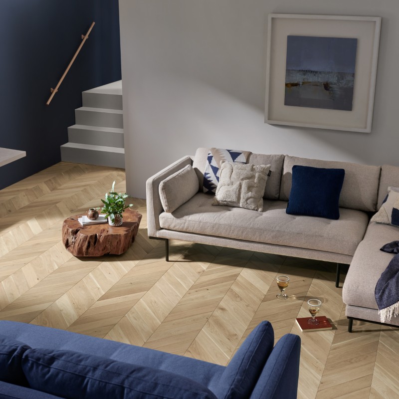 Woodpecker Goodrich Raw Oak Chevron - Image 3