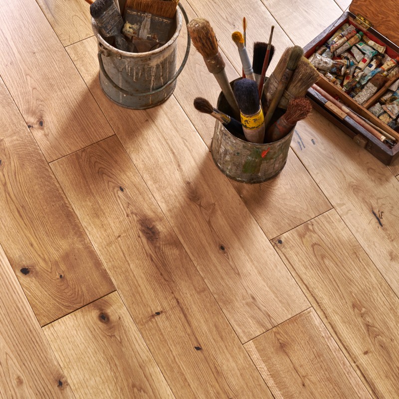 Woodpecker York Rustic Oak lacquered 150mm - Image 3