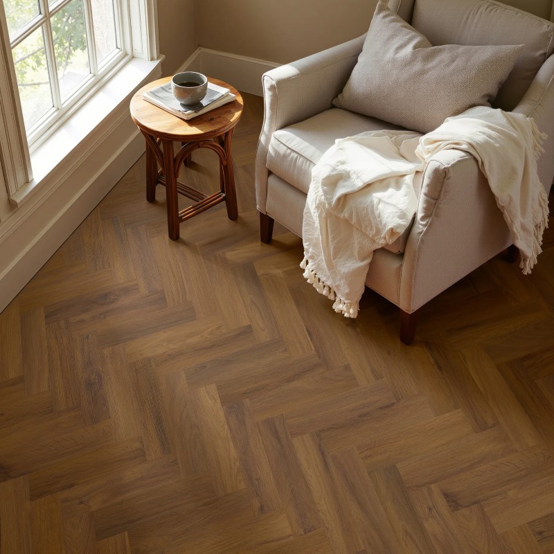 Brampton Chase Metro - Soho Chestnut Herringbone - Image 2